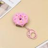 Creative Handmade Crochet Donut Keychain Pendant for Kids