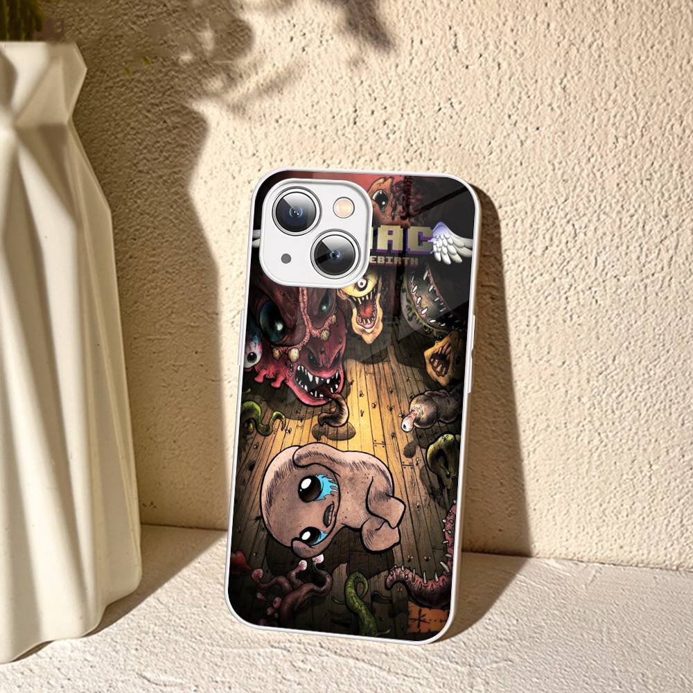 Action Game The Binding Of Isaac Tempered Glass For Iphone 14 13 12 11 Pro Mini XS MAX 14Plus X XS XR Cover