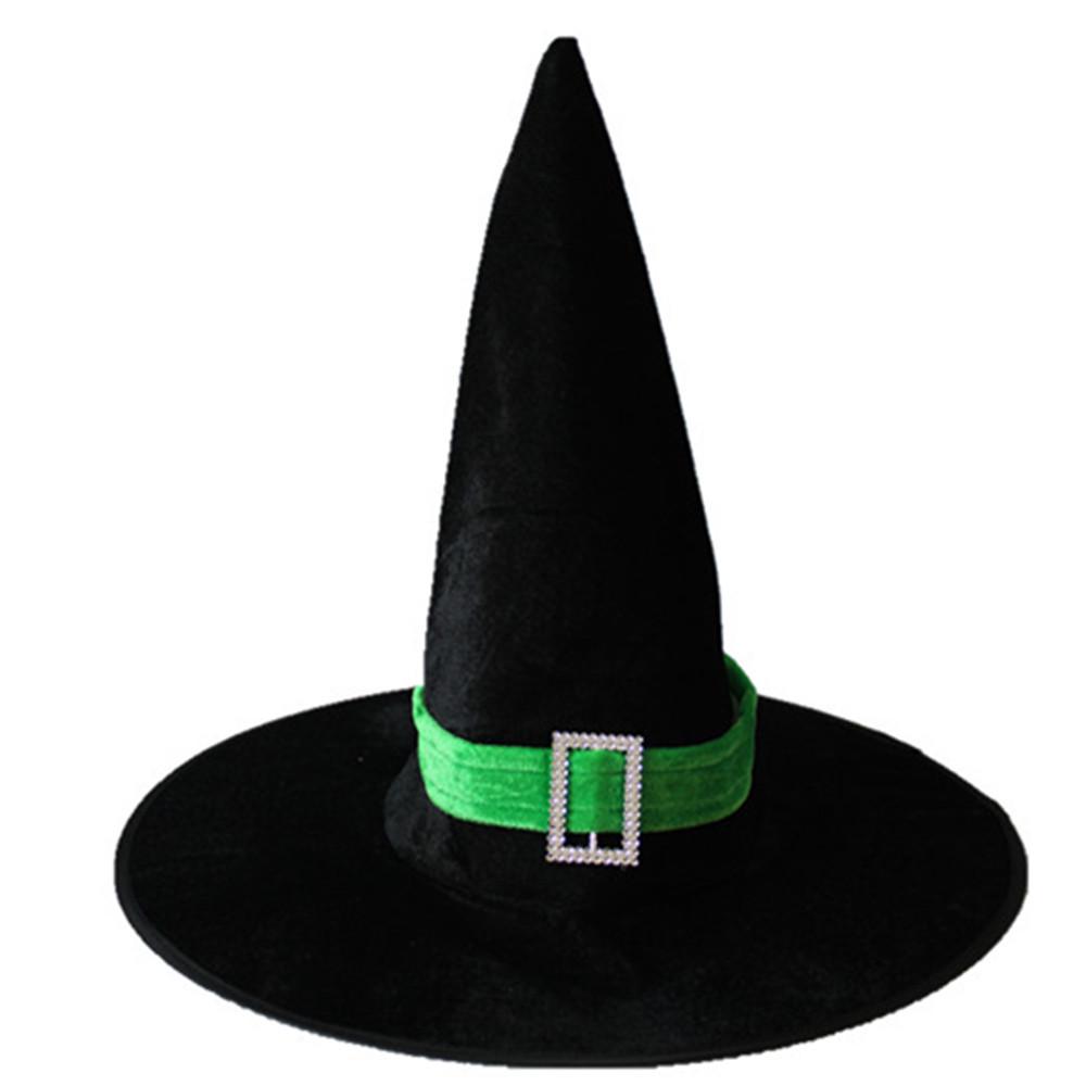 Witch Hat Adult Hats Halloween Witch Cosplay Wizard Hat Kids Halloween Black Witch Hat Girls Princess Party Supply