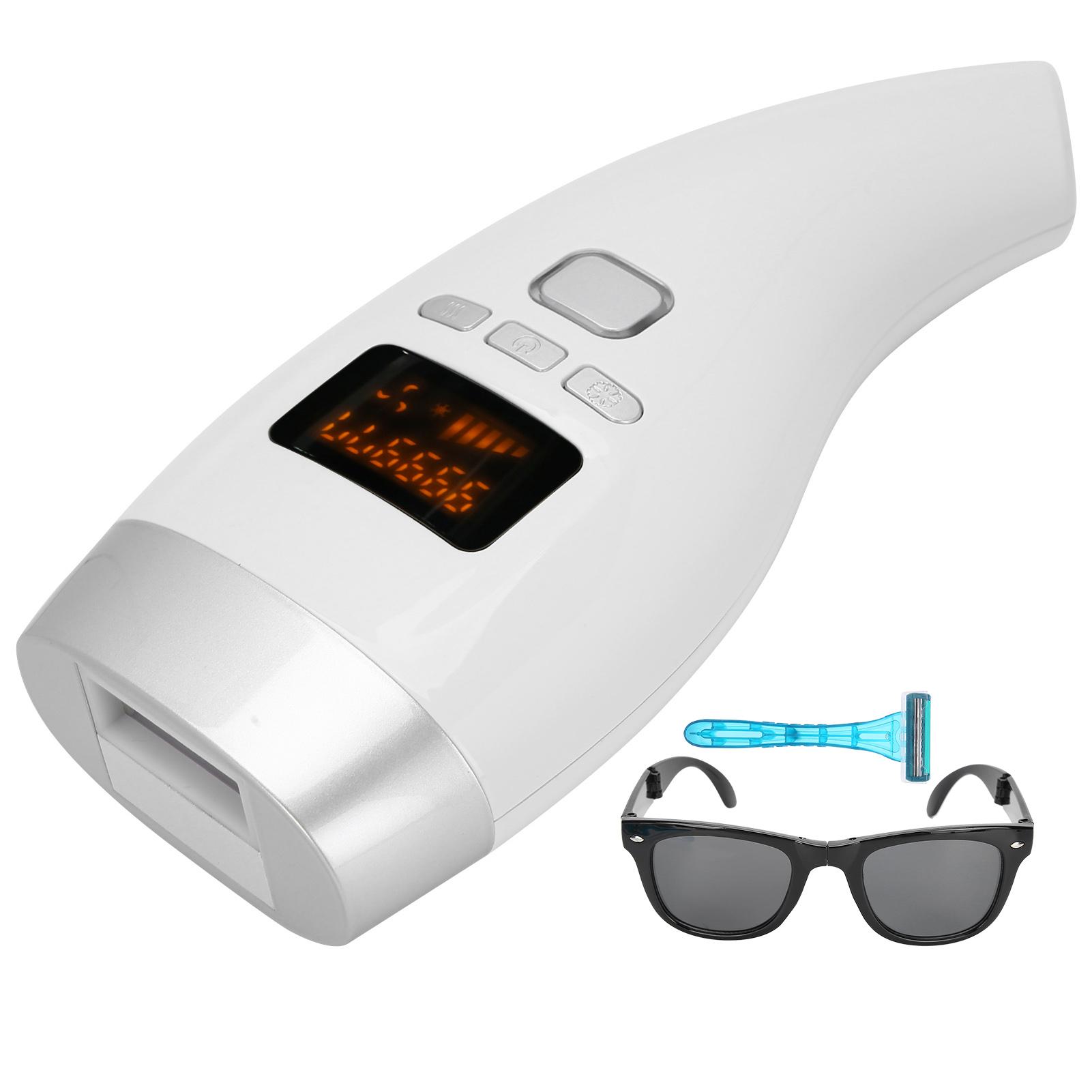 

990000 Вспышек IPL Ice Sense Машина для удаления волос Электрический эпилятор для тела Серебряный EU Plug