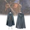The Hobbit Gandalf Cosplay Costume With Cloak And Hat For Halloween Role Play