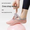 Non-Slip Cross Strap Yoga & Pilates Socks for Indoor Fitness