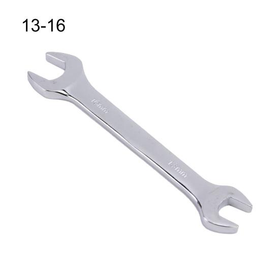 5,5–24 mm rostfreier Gabelschlüssel, Reparaturwerkzeug mit hoher Härte, mehrere Größen, Doppelgabelschlüssel für die Autoreparatur