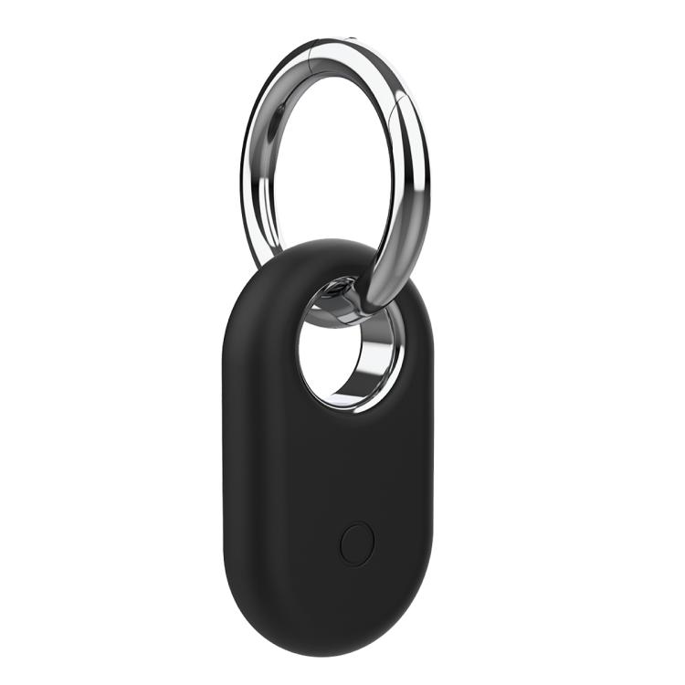 Silicone Shockproof Protective Case With Metal Keychain Carabiner For Samsung Galaxy Smart Tag 2 Tracker