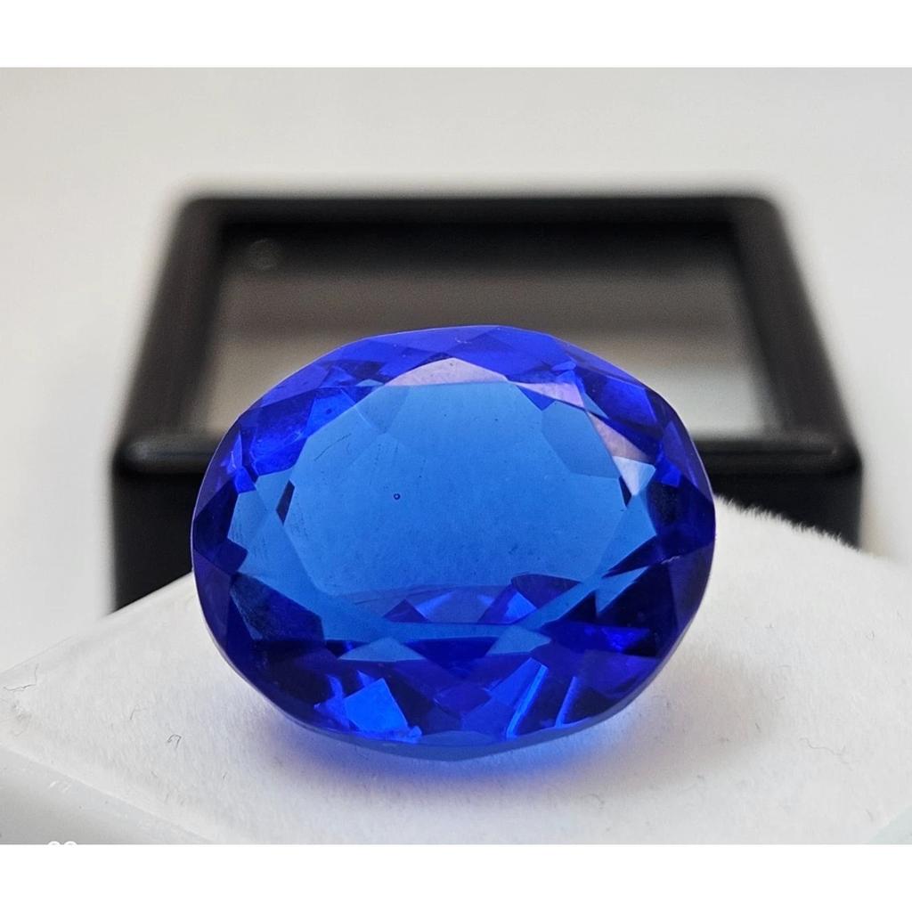 Natural Blue Sapphire For Making Oval Cut 11-12 Ct Fabulous Loose Gemstone