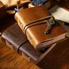 2026 First Layer Cowhide Retro Traveler Notebook Notepad Handmade Loose-leaf Book Magic Sketchbook