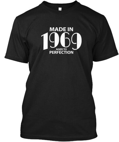 Made In 1969 Aged To Perfection T-Shirt Made in the USA Size S to 5XL Unisex T-Shirt XL
