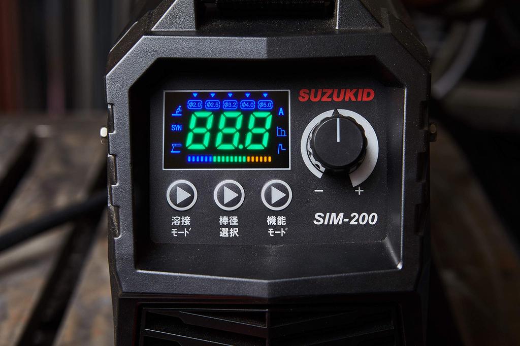 SUZUKID Arc Welder IMAX 200 200V Dedicated DC Inverter SIM-200