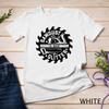 Sawdust Is Man Glitter T Shirt Woodworking Dad Father Gift Unisex T-shirt