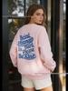 2026 BF Style Autumn/Winter Loose Slimming Pullover Sweatshirt: Sweet Design, Round Neck