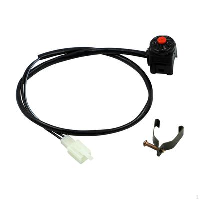 12V 7/8 Inch Motorcycle Handlebar Switch Modified Accessories Push Button for ATV Dirt Bikes