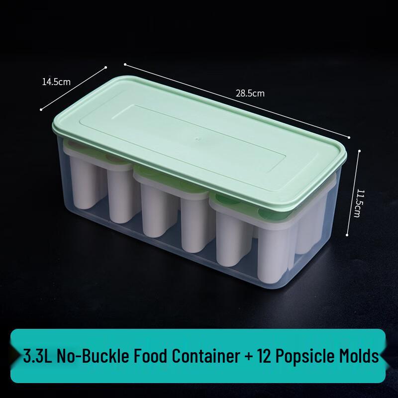 ZISIZ Ice Pop & Ice Cube Mold Set