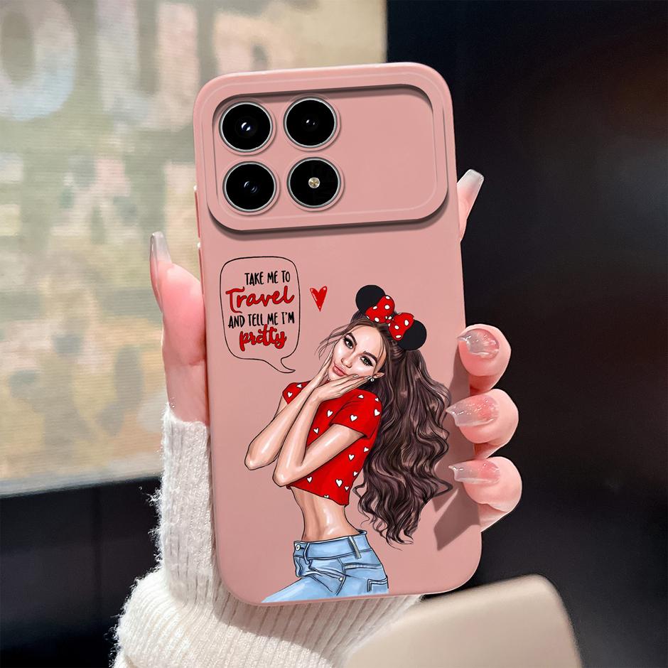 Pretty Butterfly Phone Cases For Xiaomi Poco F8 Pro Ultra Silicone Full Protective Bumper For PocoF8Pro Fundas PocoF8Ultra Cover