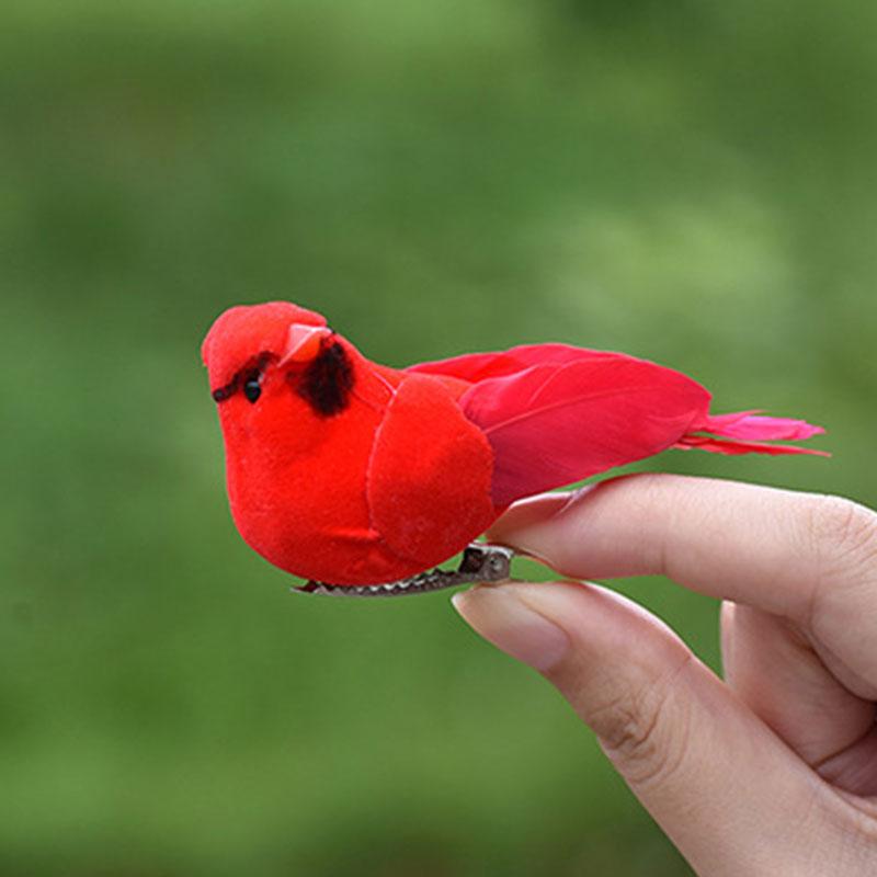 Feder Kuckuck Dekovogel - 16x26,5cm Kunstvogel Für Haus & Garten