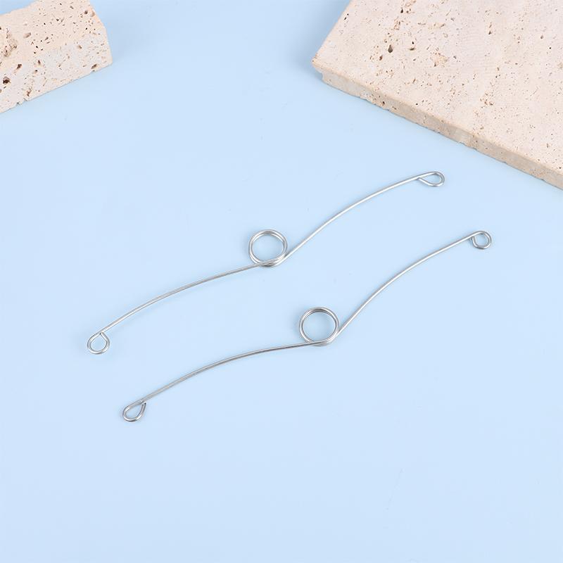 2 Stück Abluftventilator Federn Klemmen Drahtbiegen 15,5/19/21 cm Federn Klemmen