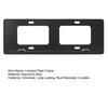 Aluminum Alloy License Plate Frame with Screws Universal Easy to Install Car Front Rear License Plate Holder