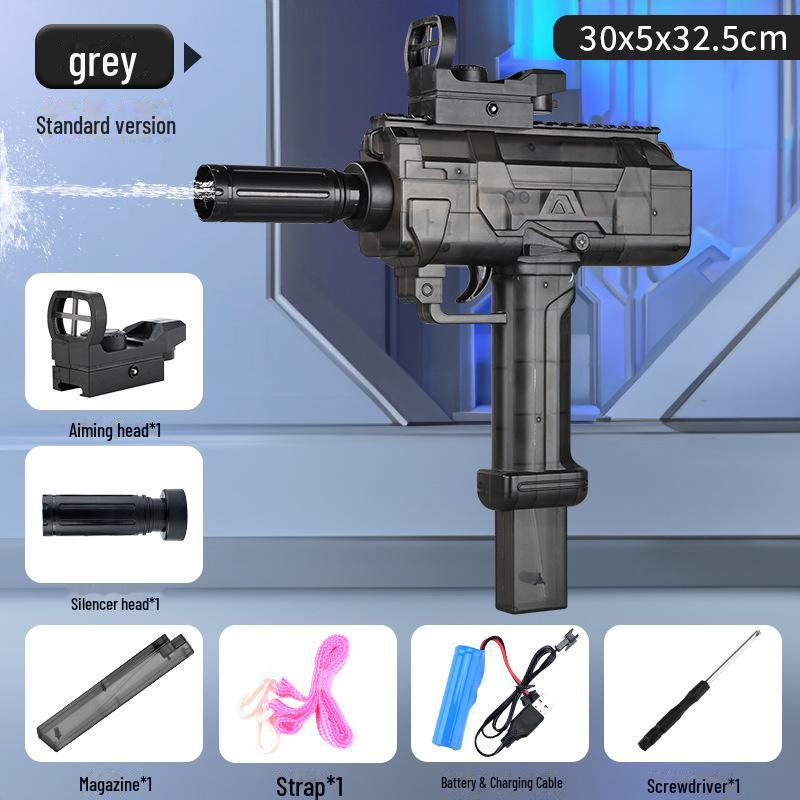 Uzi Electric Burst Water Gun for Kids – Large Capacity Toy for Water Fights