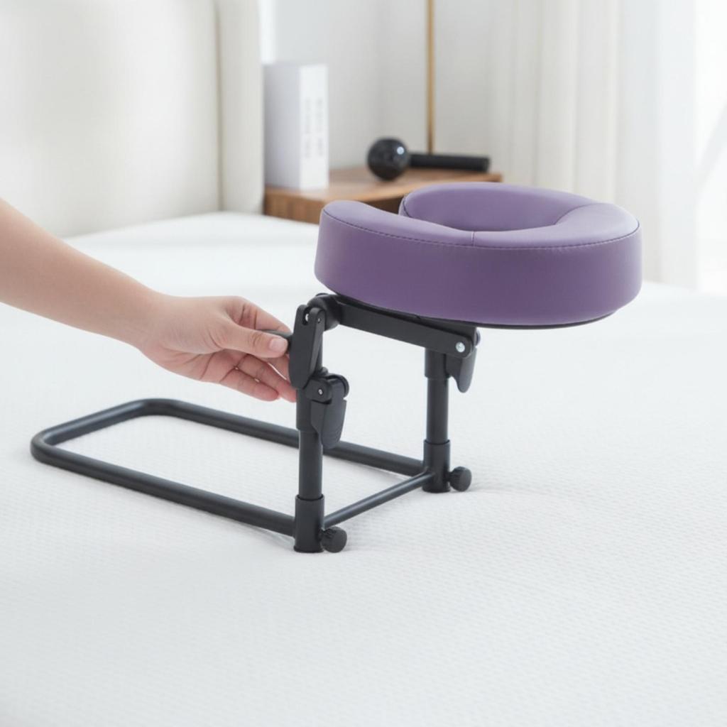 Massage Prone Pillow with Metal Frame Breathable for Chiropractors