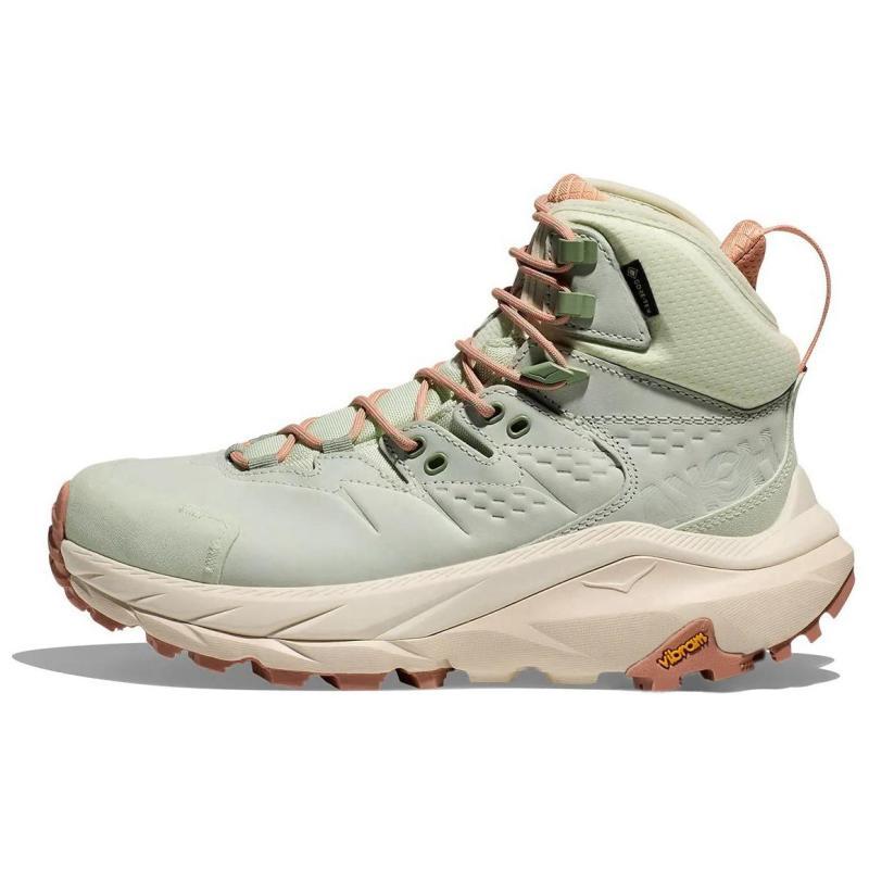 

HOKA ONE ONE Kaha 2 Abrasion Resistant Waterproof Support High top Hiking Shoes Unisex Mint Green Sneakers 1130529-glcs 42 м ята зелений колір