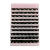 Cross-Border Fluffy False Eyelashes - 30P/50P/60P/80P, 0.07 Thickness, C Curl, Dense