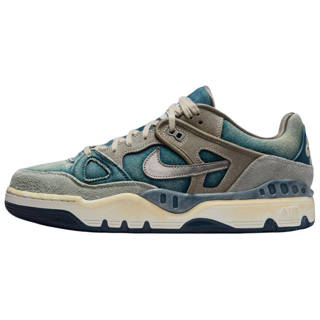 Nigo x Nike Air Force 3 Low Olive Grey Ανδρικά Αθλητικά Παπούτσια Metallic-Pewter Summit-White Navy HQ0262-001
