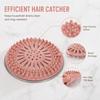 4 PCS TPR Shower Drain Cover Pink Green Bathtub Drain Cover Floor Drain Strainer  Floor Drain