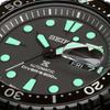 Seiko PROSPEX Mechanical Automatic The Black Night Vision Turtle Sapphire Made In Overseas Model Watch, Series, Diver's, 200m, Crystal, SRPK43, Japan,