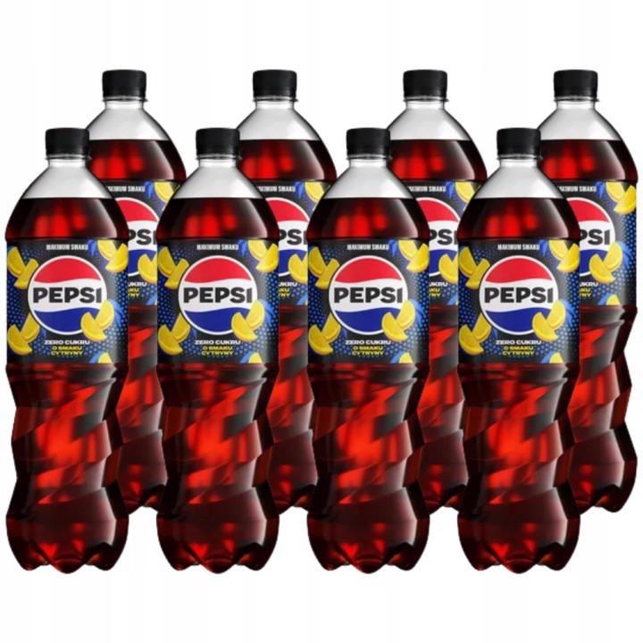 Pepsi twist zero kolsyrad dryck med citronsmak utan socker 1,5L x 8 stycken