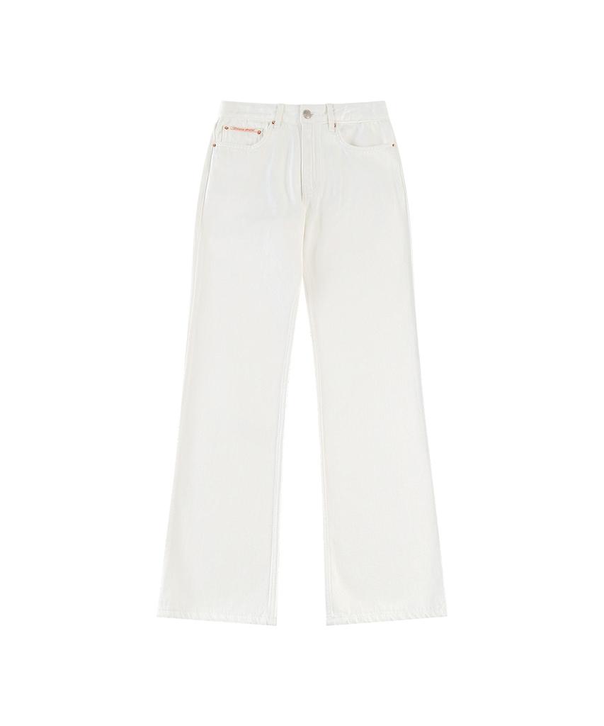 Banwonateullie P3286 Cotton Straight Pants_White