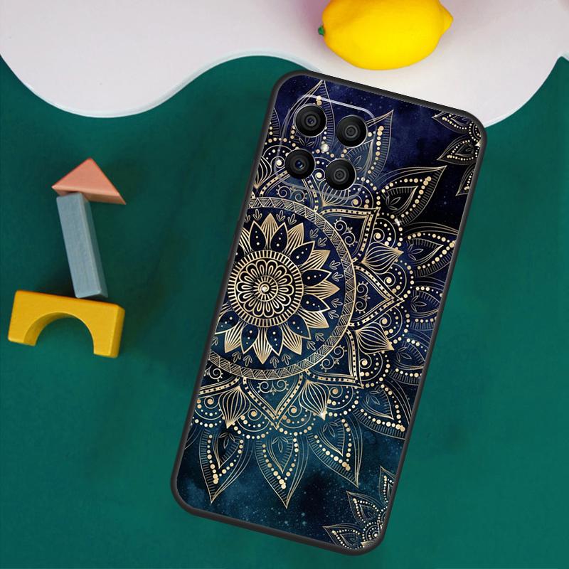 Mandala Flower Case For Honor Magic 7 5 6 Lite Honor 200 Pro 50 70 90 Lite X9a X8a X8 X9 X8b X9c X9b Cover