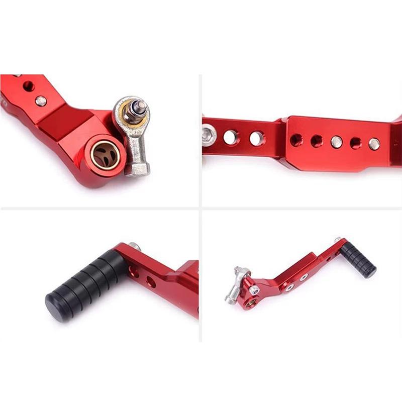 CNC Aluminum Motorcycle Gear Shift Lever Adjustable Lengthened Gear Shifter Foot Pedal Accessories Fit For Haojue-A87Q