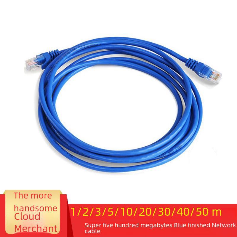 

Кабель Ethernet Cat 5 довжиною 1-50 м, 8-жильний, з роз’ємами RJ45 для мережевих пристроїв і маршрутизаторів 1 meter синій