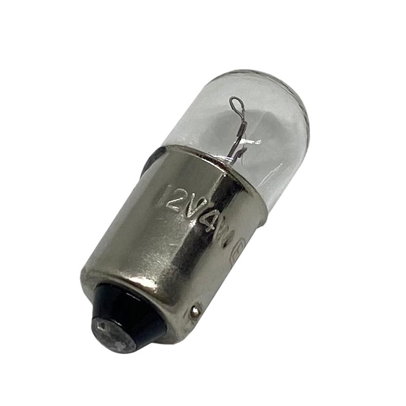 10pcs T4W T8.5 Ba9s 12V 4W Original Turn Signal Parking Lights Clearance Lamps Reverse Bulbs Car Halogen Bulb Dome Lights 6