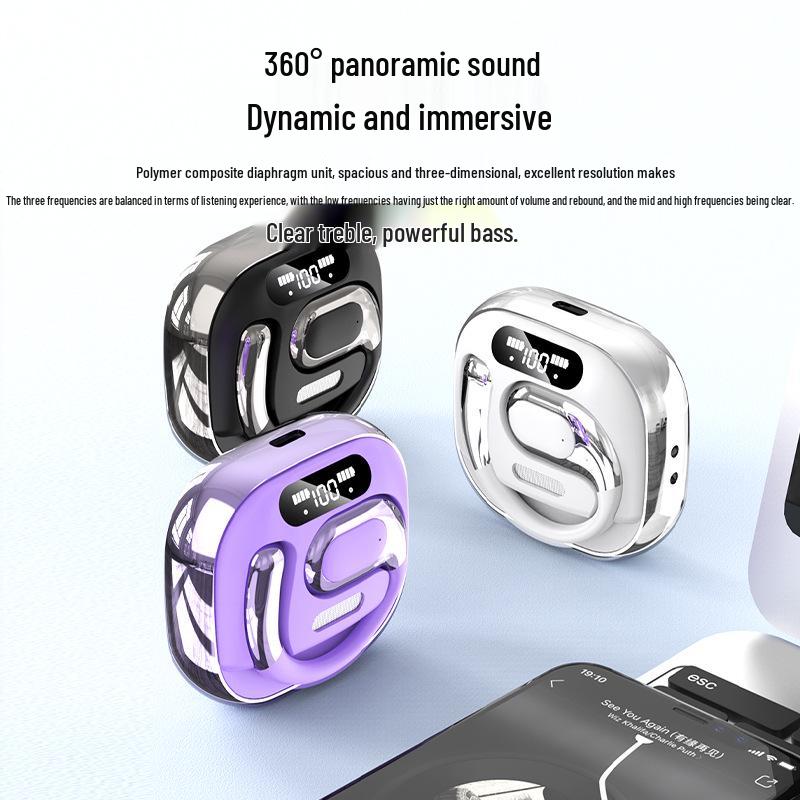 eSports Wireless Noise-Cancelling Bluetooth Headphones: Low Latency, High Quality, Semi-In-Ear Design, Long Battery Life