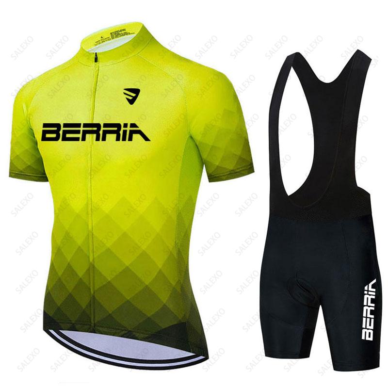 Cycling Jersey Set 2026 New Summer Breathable Team Racing Sport Bicycle Jersey Men's Cycling Clothing Short Bike Jersey