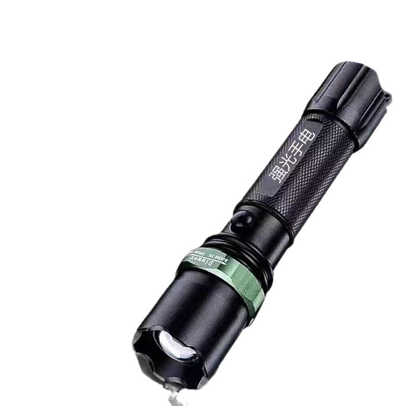 High-Voltage Self-Defense Flashlight: Anti-Wolf, Explosion-Proof, High-Power Alarm