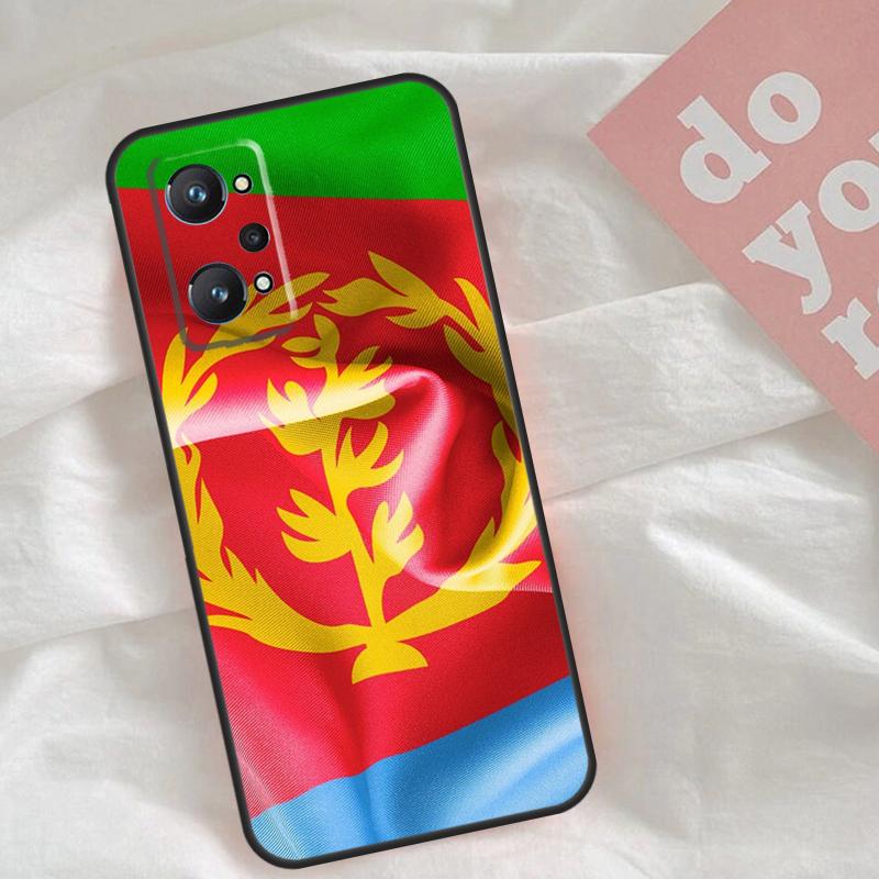 Eritrea Flag Case For Realme GT7 Pro GT6 C75 C65 C67 C61 C53 C55 C51 C35 C63 C71 15 11 12 13 14 Pro Plus