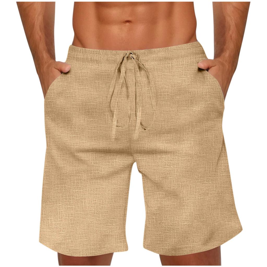 Men's Loose Straight Shorts Plus Size Casual Outdoor Hiking Sports Running Pants
