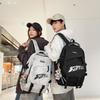 Schoolbag New Large-capacity Schoolbag Men's Trendy Cool Couple Casual Backpack Korean Version Ins Middle and High School Students Computer Backpack