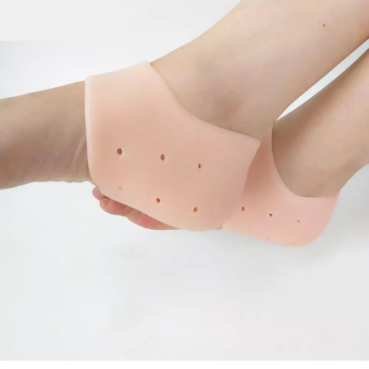 Best Selling Pads Heel Cushion Foot Care Protectors Moisturizing Silicon Gel Socks