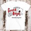 Grand Royal 1990s Record Label Виниловая Футболка Логотип Музыка Ретро Винтаж Топ Футболка Подарок Супер Крутая Женская Унисекс 8475