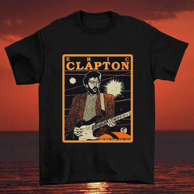 Eric Clapton Blues And Rock Guitarist Shirt All Size S-5XL Unisex T-Shirt