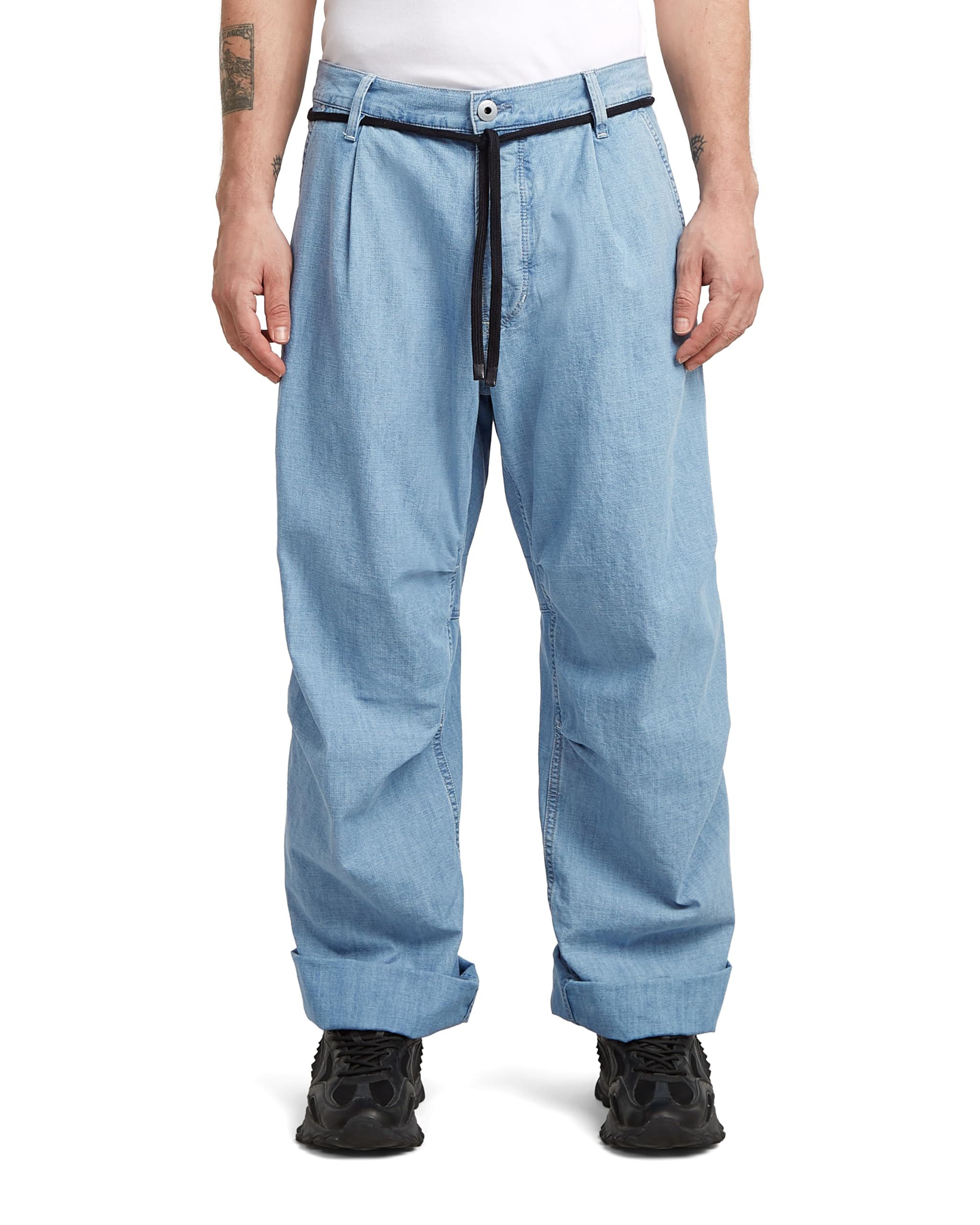 G-STAR Loose Fit Pleated 3D Denim Pant D24487-D953-H167