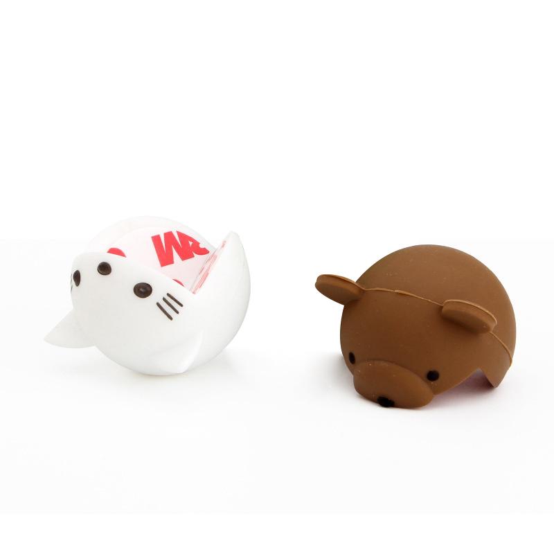 Cartoon Animal Shaped Anti-Collision Corner Cute Table Corner Protective Cover Thickened Corner Protector
