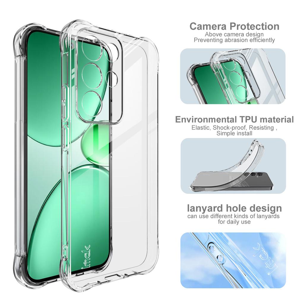 For Realme C85 Pro 4G Phone Case IMAK Shock-resistant Soft Case