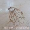 Metal Lamp Bulb Guard Clamp Vintage Light Cage Hanging Industrial Lamp Covers Pendant Decor for Home Bar
