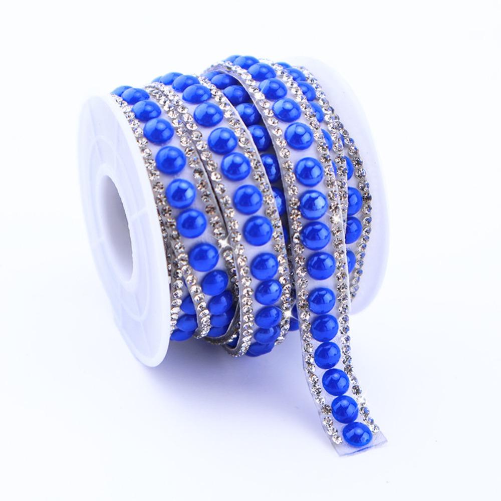 

3 Yards Colorful Self Adhesive Crystal Strip Flexible Shiny Rhinestone Strip 3mm/6mm DIY Decoration Apparel Accessory
