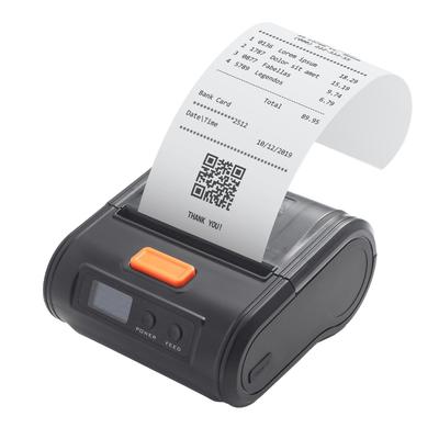 Stampante Portatile per Ricevute BCDYH, 80mm, Stampante Termica Diretta POS Mobile con BT+USB, App Compatibile con Smartphone iOS e Android, Carta Regolabile