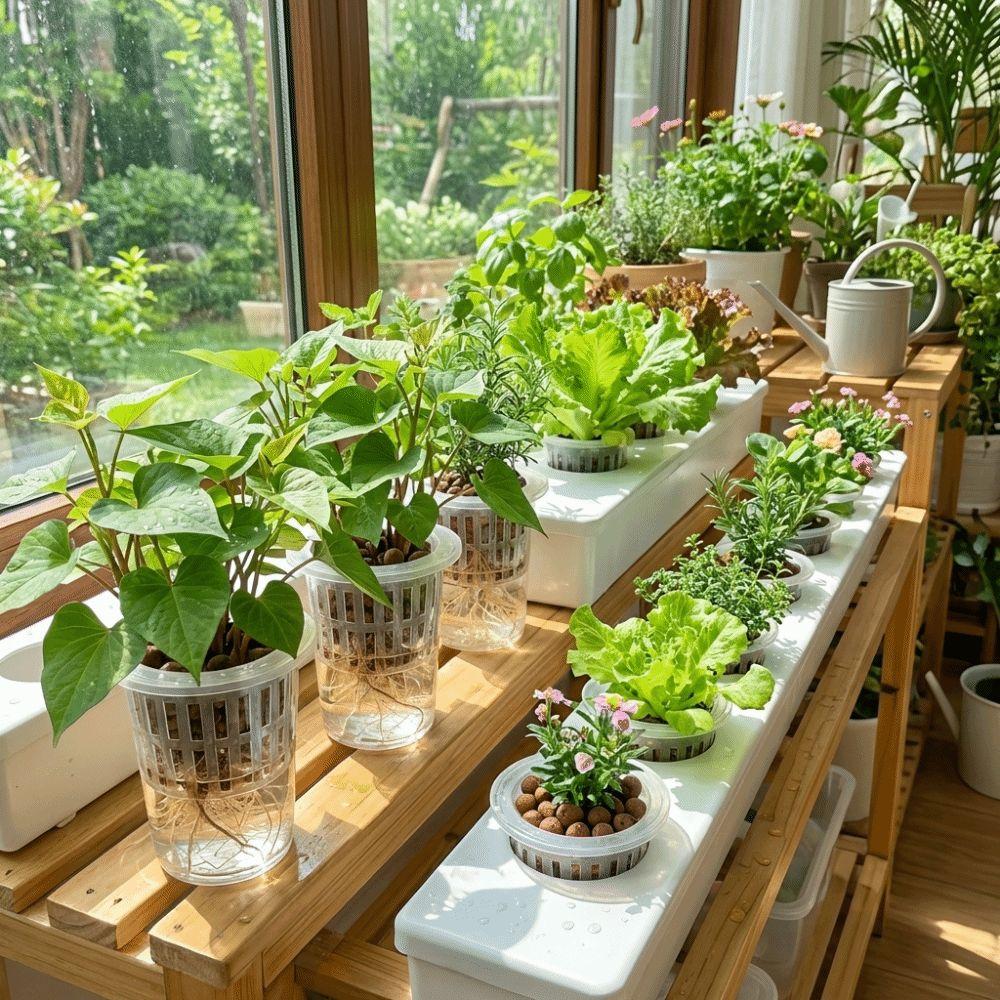 Transparent Plastic Hydroponic Mesh Cups Plant Propagation Vegetable Nursery Clear Hydroponic Pots Flowerpot Planting Container