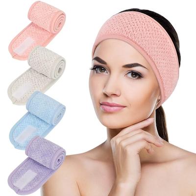 1ks Make-up čelenka Nastavitelná Mytí obličeje Měkká a pohodlná Jóga Lázně Protiskluzové Vlasové pásky Koupel Sprcha Široká čelenka